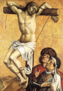 ロバート・カンピン Painting - 十字架につけられた泥棒ロバート・カンピン